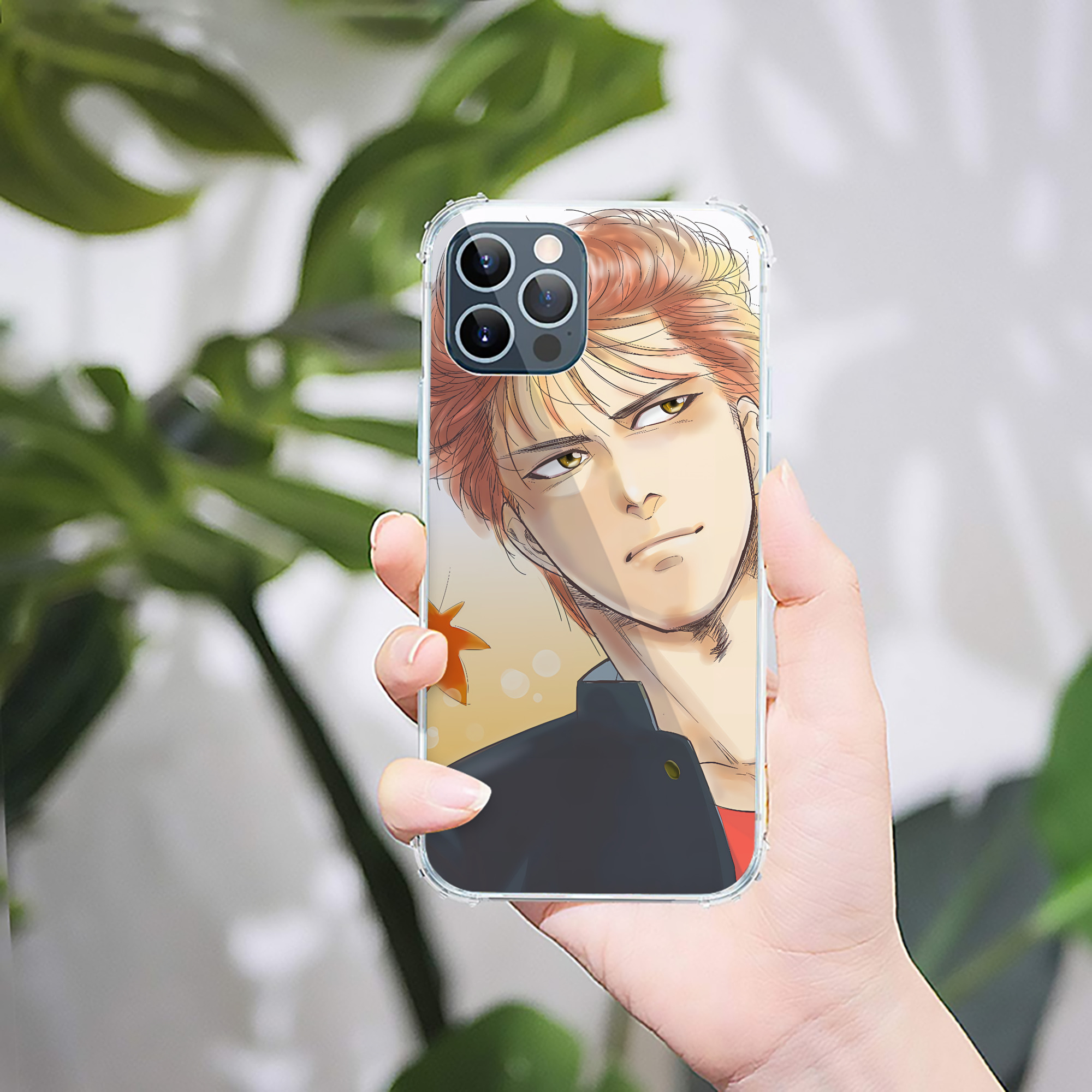 （画像用） SLAM DUNK／スラムダンク 【iPhone 12シリーズ対応】透明スマホケース（クリアソフトケース）